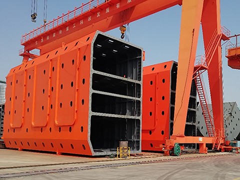 防撞箱钢结构箱体